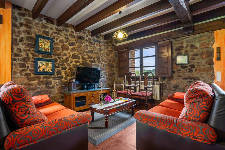 Casa rural para 6 personas, con jardín, Familias con niños en Carreño - 3