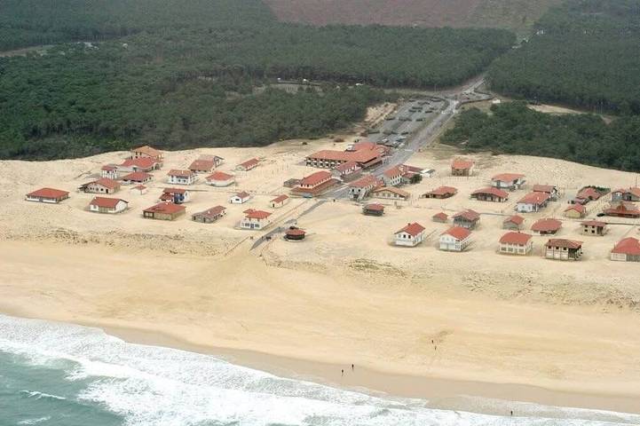 Location de vacances pour 8 personnes, avec Terrasse dans Saint-Girons-Plage