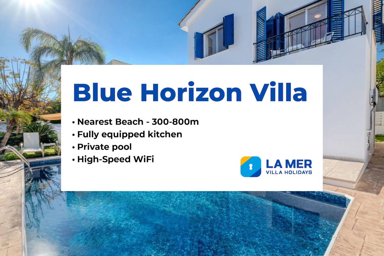 Blue Horizon Villa in Protaras, Südzypern