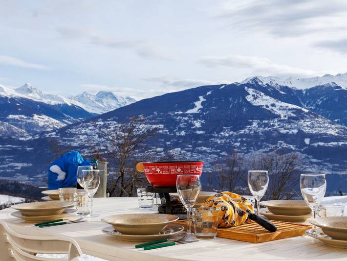 Mayens du Rudet in Conthey, Sion - Sierre & Umgebung
