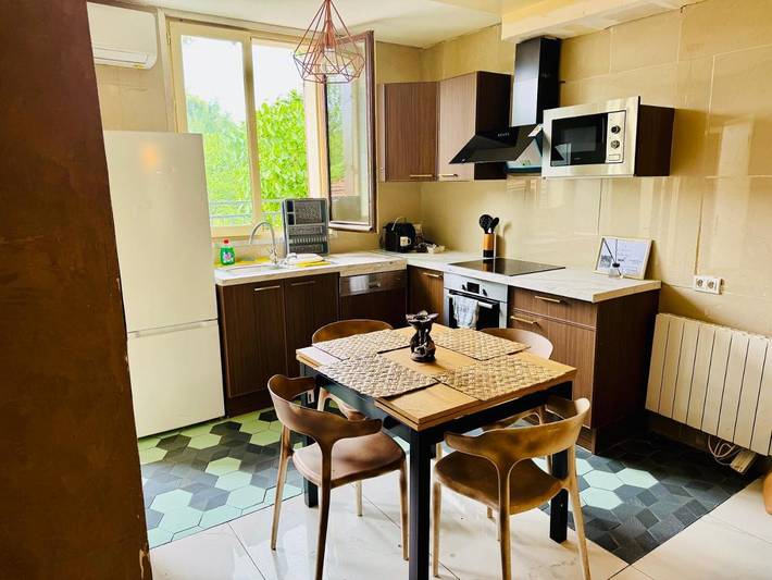 Maison de vacances pour 10 personnes, avec Terrasse ainsi que Jardin et Vue dans Val-d'Oise - 2