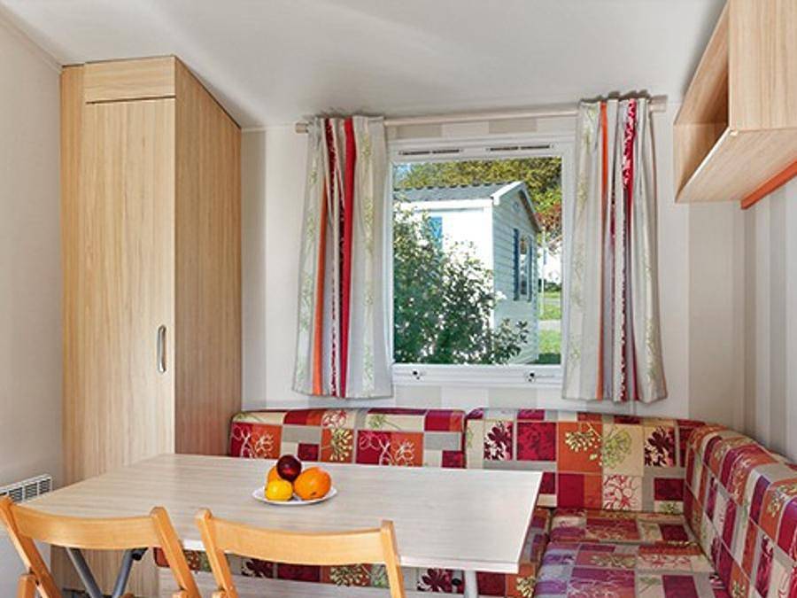 Aunis Club Vendée - Mobilheim 6 personen - Comfort | 3 Schlafz. | 6 Pers. | Erhöhte Terrasse in La Tranche-sur-Mer, Vendée