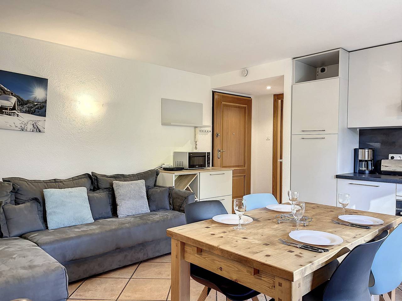 Appartement entier, Appartement au centre de Chamonix - 6 pers, parking, confort 3 étoiles in Brevent-Flegere, Chamonix-Mont-Blanc