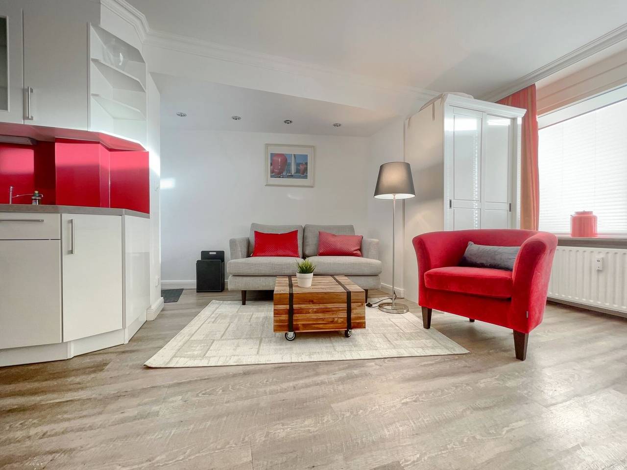 Ganze Ferienwohnung, Metropol, Whg. 4, Landseite 1.Og in Westerland, Sylt (Gemeinde)