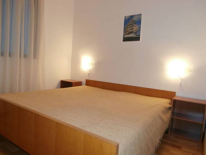 Ganze Wohnung, Wohnung mit Balkon und Meerblick in Okrug Gornji, Ciovo