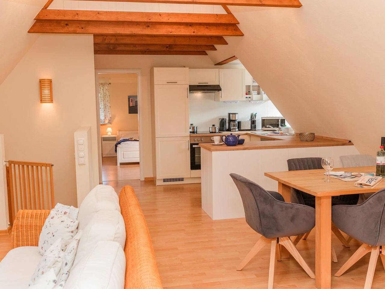 Ganze Ferienwohnung, Ferienwohnung Alkoven - "Entspannung und Abenteuer: Ihre perfekte Ferienwohnung auf Föhr!" in Wyk auf Föhr (Stadt), Wyk auf Föhr