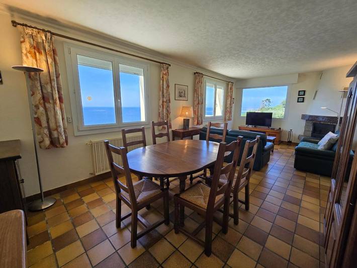 Location de vacances pour 6 personnes, avec jardin et vue, adapté aux familles dans Plage Zorn - 3