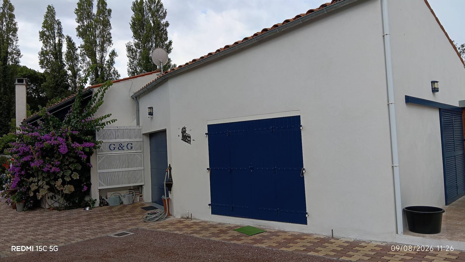Appartamento intero, "Le Petit Appartement De Saint-Denis" con terrazza privata, Wi-Fi e aria condizionata in Saint-Denis-d'Oléron, Côte de Beauté