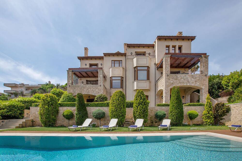 Villa Marina - Villa di lusso con piscina e vista mare in Neos Voutzas, East coast of the Attika region