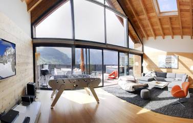 Chalet pour 12 personnes, avec sauna ainsi que jacuzzi et terrasse dans Les Deux Alpes