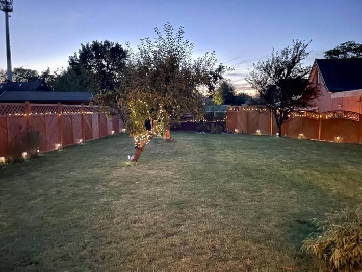 Ferienwohnung für 5 Personen, mit Whirlpool und Terrasse sowie Garten und Sauna in Friedrichstadt