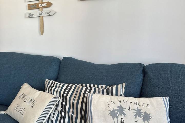 Ganze Wohnung, 2-Zimmer-Wohnung, 5 Minuten von den Stränden und Annehmlichkei. Kostenloses Wifi in Saintes-Maries-de-la-Mer, Mittelmeerküste (Frankreich)
