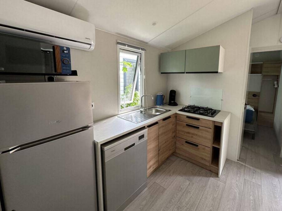 Family's Camping Le Savoy - Mobilhome 4 personas - Confort (2 canales) Sam/Sam in Challes-les-Eaux, Chambéry region