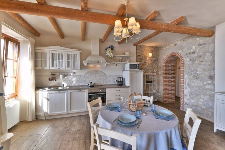Ferienwohnung für 4 Personen, mit Balkon und Garten sowie Seeblick in Tignale - 4