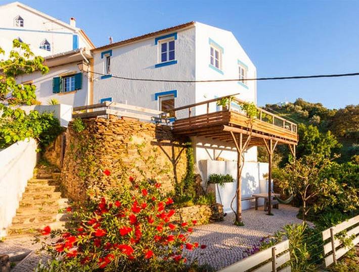 Casa de férias para 3 pessoas, com Varanda e Terraço e ainda Jardim and Vista em Odemira