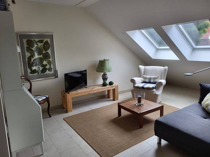 Ferienwohnung für 2 Personen, mit Balkon/Terrasse und Balkon sowie Ausblick in Pilsum