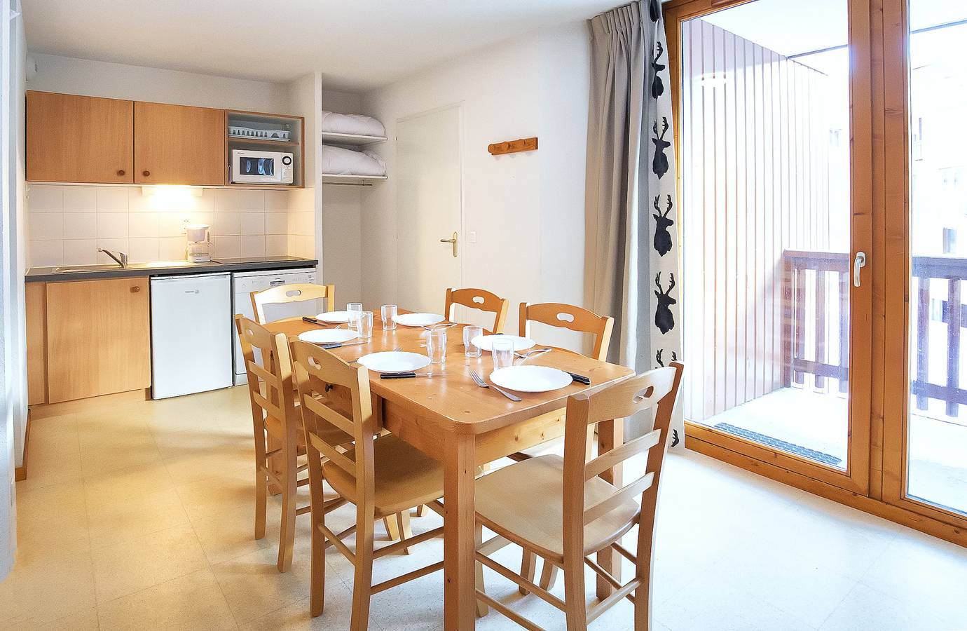 Geheel appartement, Balcons G 036 - Parc Nat. Vanoise appart. 6 pers. in Termignon, Saint-Jean-de-Maurienne regio