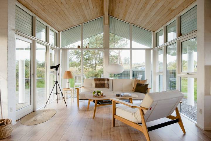 Ferienhaus für 6 Personen, mit Terrasse und Sauna in Løkken