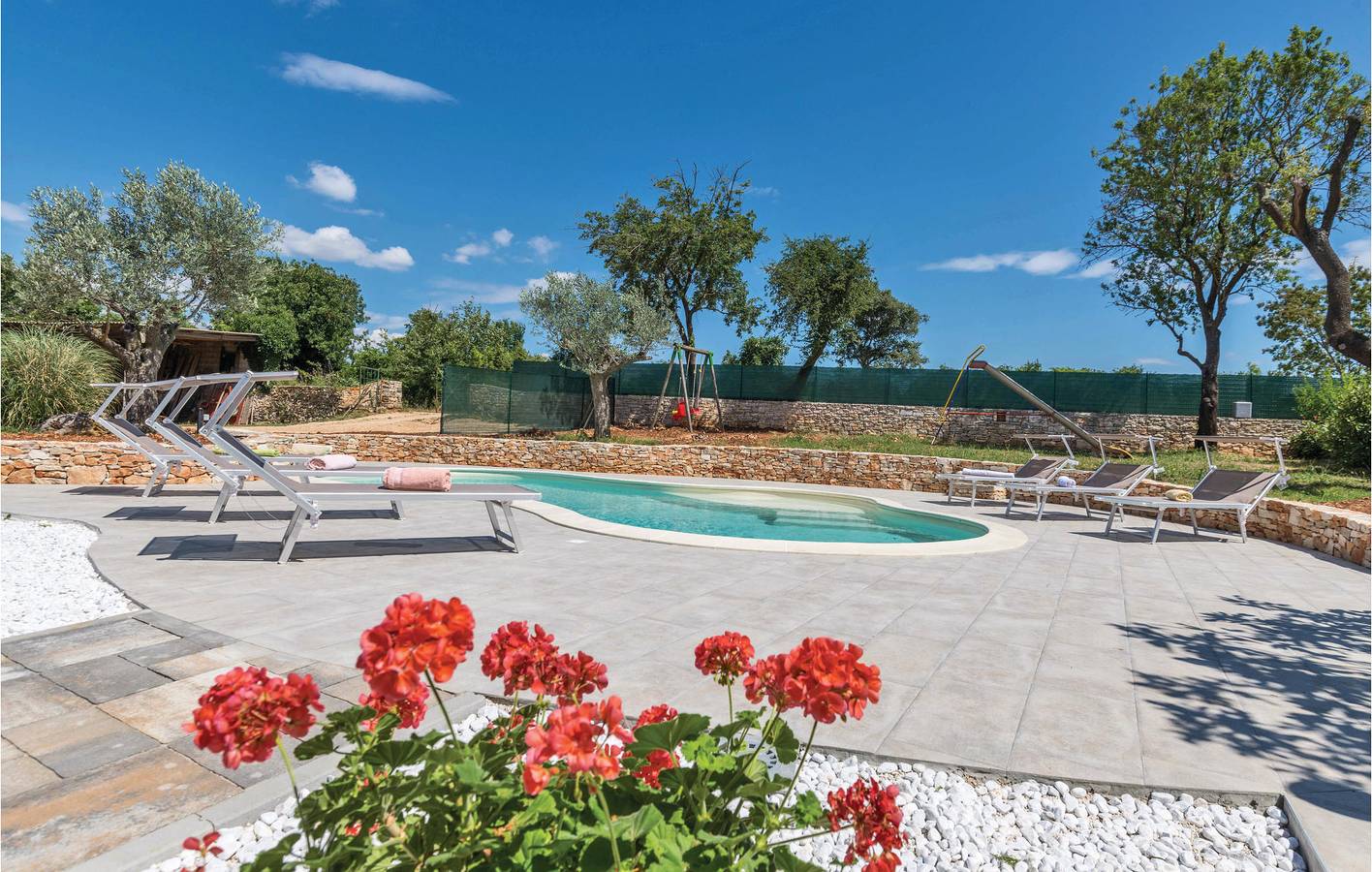 Ferienhaus für 12 Personen mit Terrasse in Galizana, Südküste Istrien