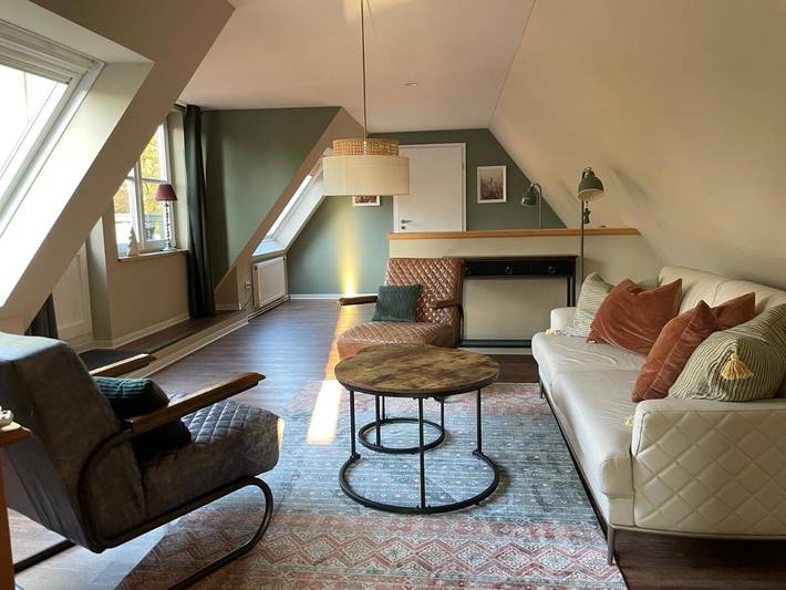 Ferienwohnung für 6 Personen, mit Balkon und Garten