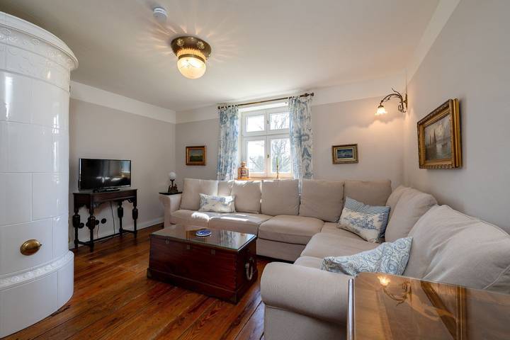 Appartement entier, Gemütliches Landhaus Wusse Fewo Hiddensee mit Terrasse und Kamin in Ummanz, Région de Rügen