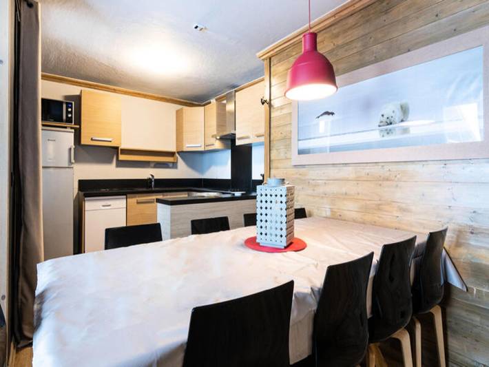 Chalet pour 8 personnes, avec balcon à Val Thorens - 4