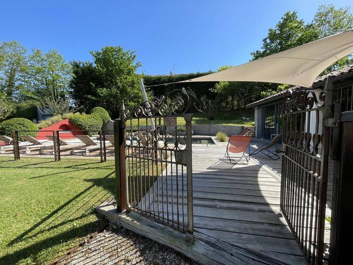 Chambre d’hôte pour 2 personnes avec piscine in Arbonne, Région de Bayonne