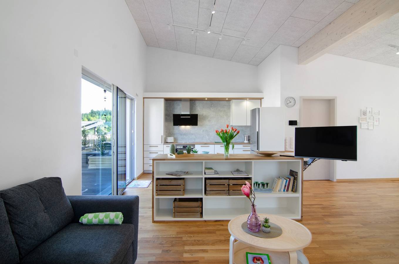 Ganze Wohnung, Deluxe Ferienwohnung 'Ahorn' mit Gemeinschaftsterrasse, Balkon und Wlan in Pfullendorf, Region Bodensee-Oberschwaben