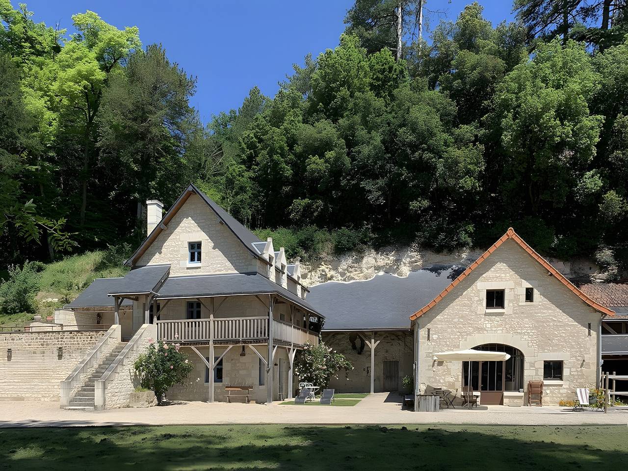 Relais du château de sonnay - 12 pers. avec piscine in Cravant-les-Côteaux, Vallée de la Loire