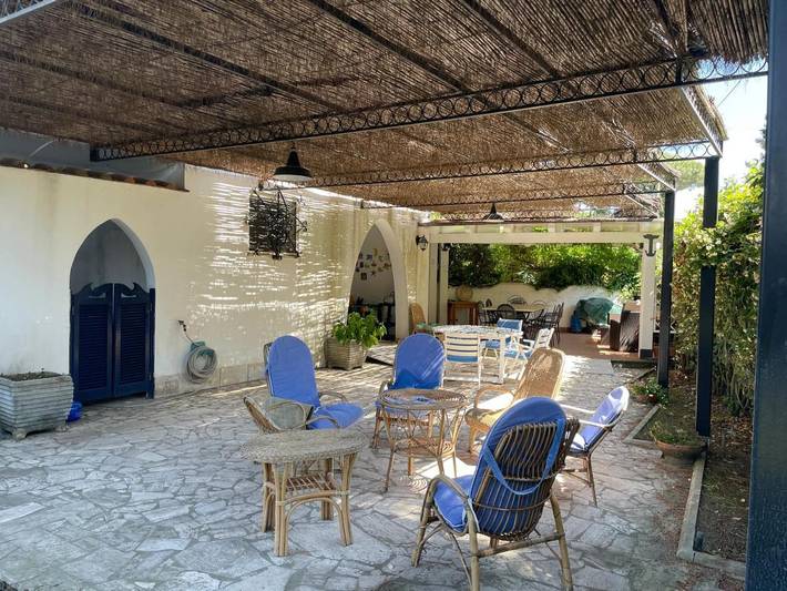 Villa per 7 persone, con Balcone e Terrazza nonché Giardino e Panorama a Terracina