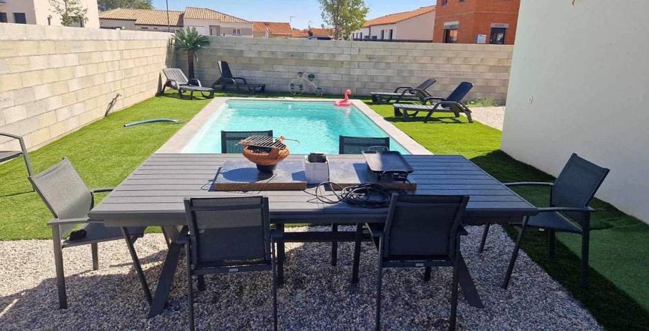 Apartamento de vacaciones para 4 personas, con piscina y terraza - 1