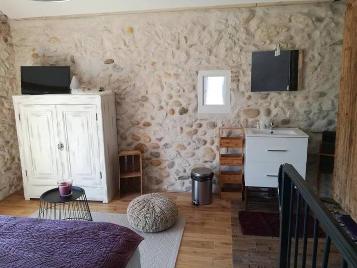Maison de vacances pour 4 personnes, avec vue et jardin
