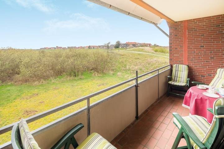 Ferienwohnung für 4 Personen, mit Balkon auf Baltrum - 3