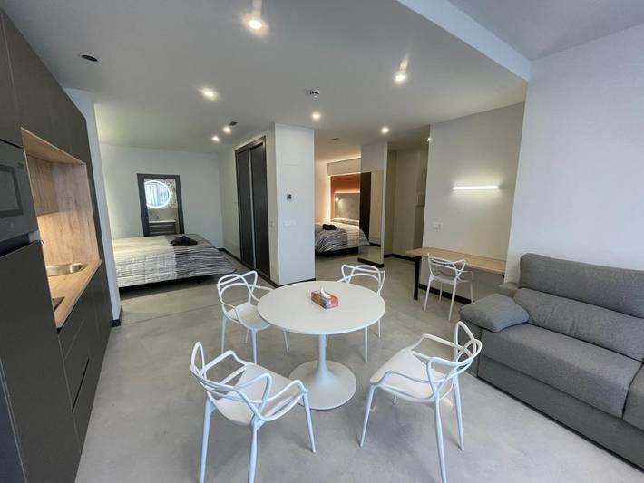 Appart’hôtel pour 4 personnes, avec Balcon ainsi que Terrasse et Vue à Tardajos