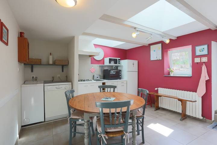 Casa de vacaciones 'La Maison De Pêcheur Chez Alice' con terraza privada, jardín privado y Wi-Fi in Portrieux, Región de Guingamp