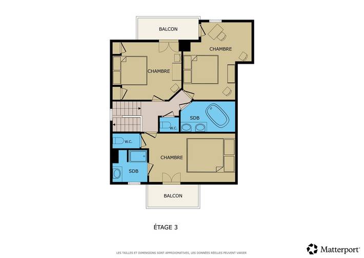 Chalet pour 8 personnes, avec balcon et jacuzzi à La Clusaz