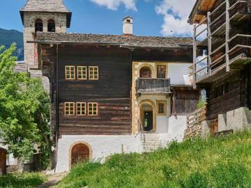 Ferienhaus für 6 Personen, mit Garten in Ernen