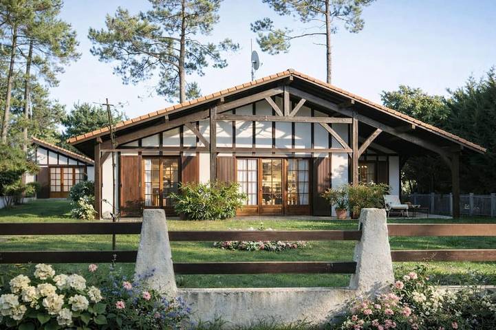 Villa pour 6 personnes à Vendays-Montalivet