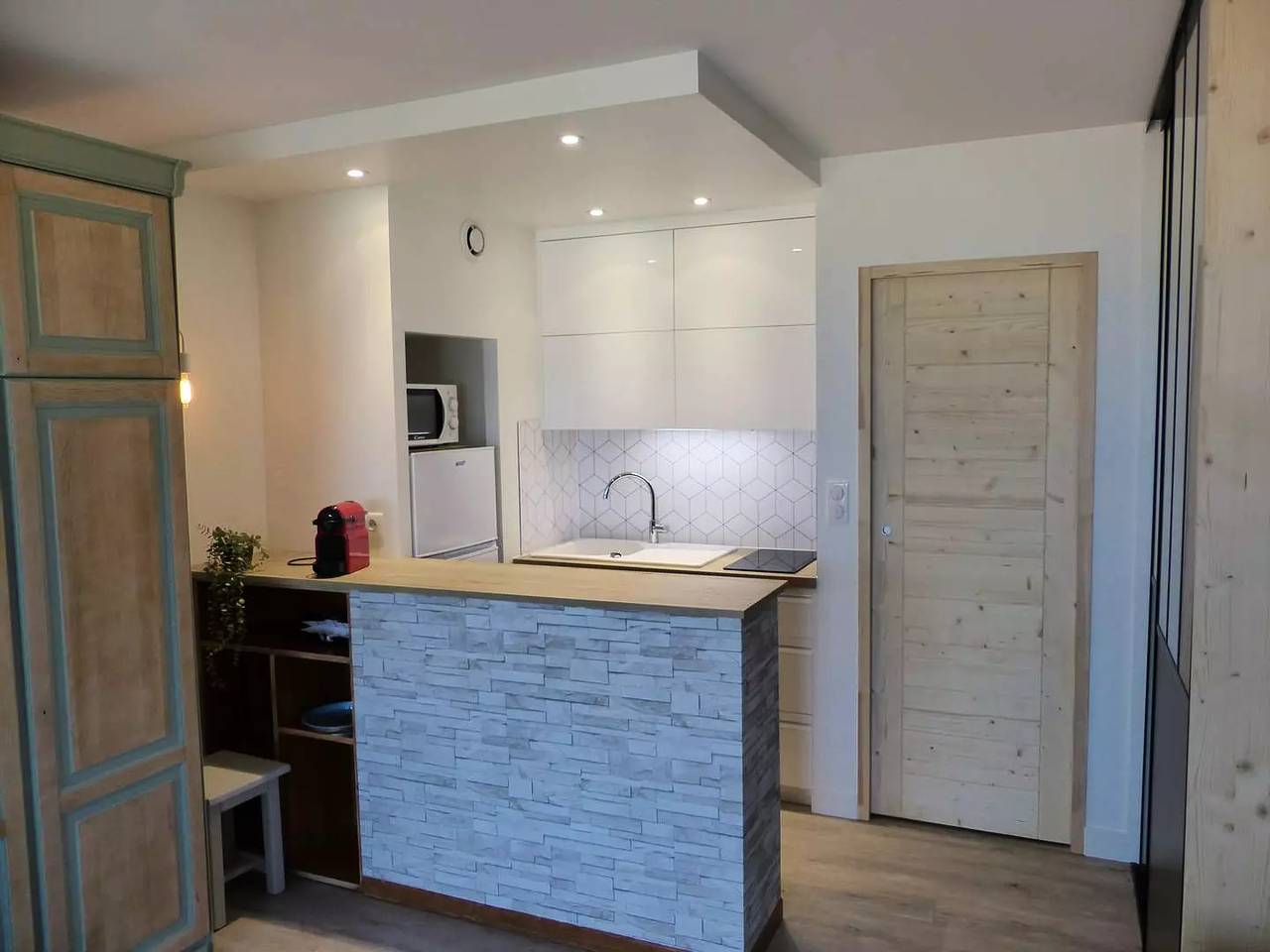 Apartamento entero, Residencia "Les Terrasses de la Dune". Apartamento para 3/4 personas con vista al mar in Capbreton, Côte d’Argent