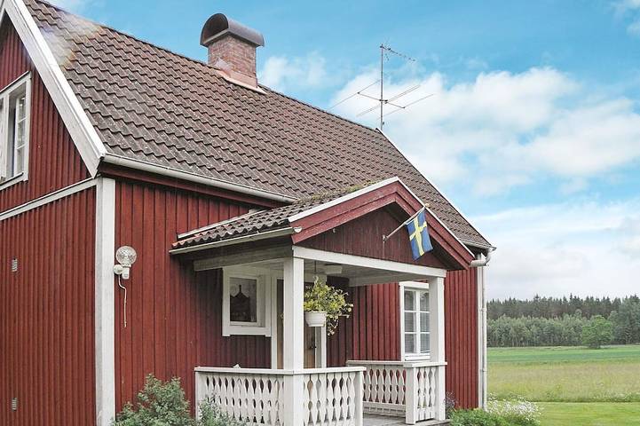 Ferienhaus für 4 Personen, mit Terrasse in Gullspang