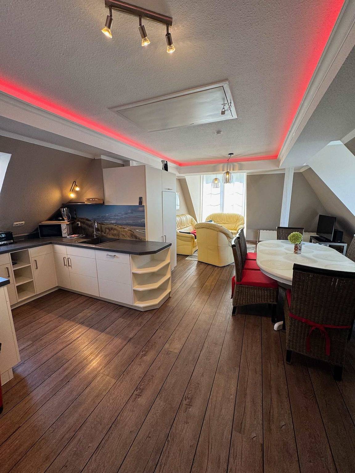 Ganze Wohnung, Ferienwohnung für 8 Personen mit Pool in Wittenbeck, Bad Doberan & Umland