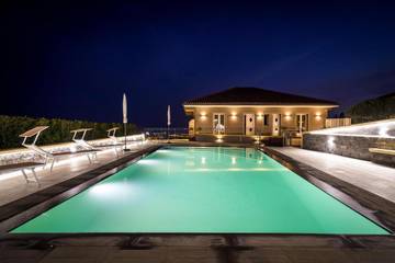 Maison d’hôte pour 2 personnes, avec jardin ainsi que piscine et vue à Aci Castello