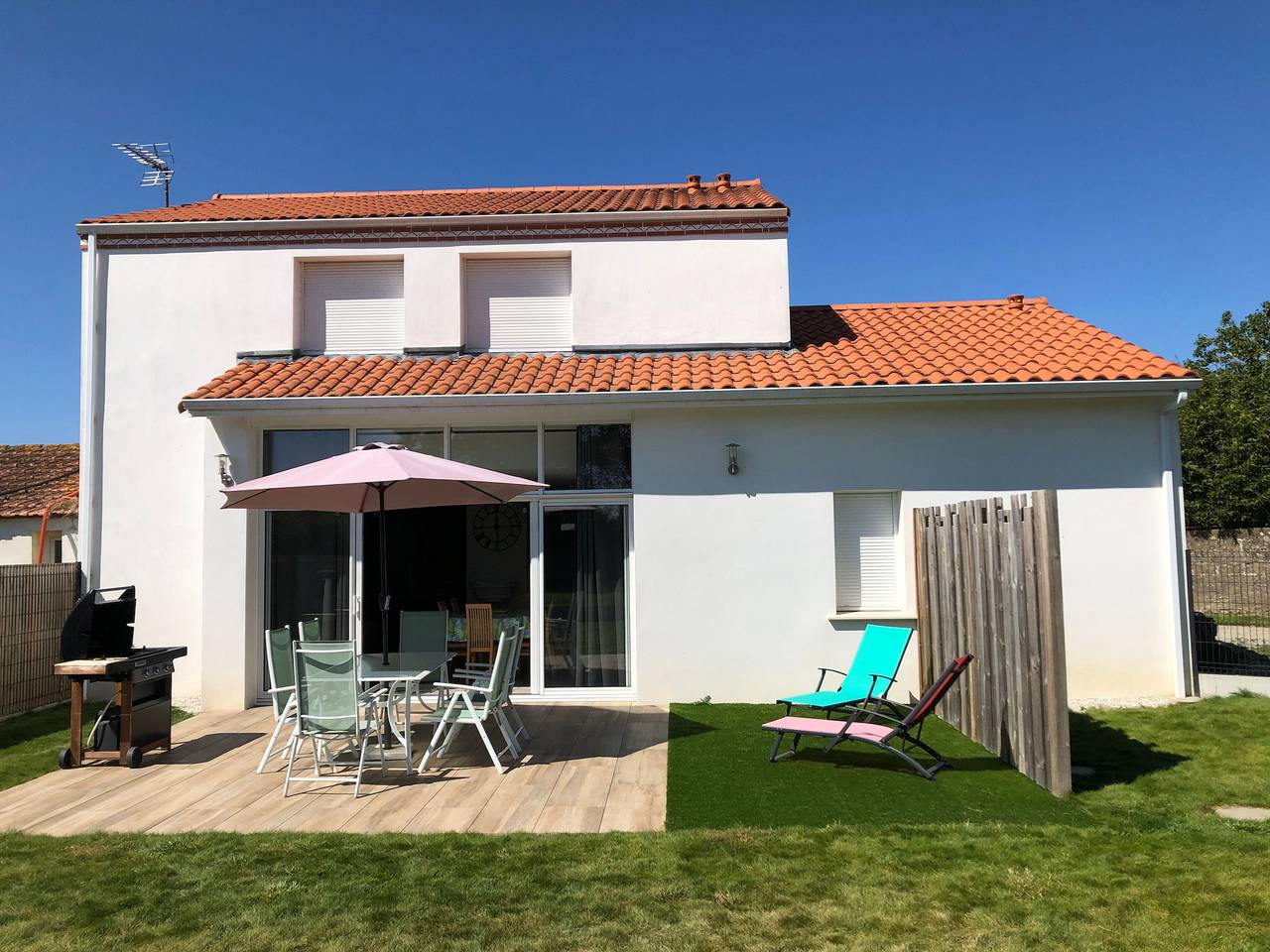 Gîte calme proche mer à Pornic, jardin clos, accessible Pmr, visite ferme, wifi, équipement bébé in Pornic, Côte de Jade