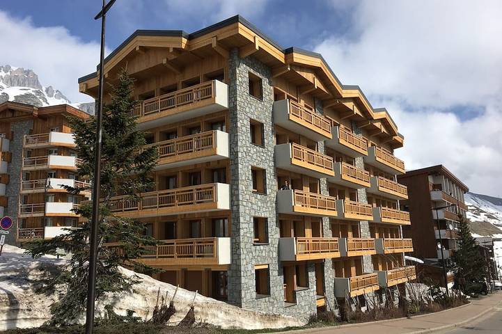 Ganze Wohnung, Funktionales Einzimmer-Apartment 60m vom ersten Sessellift in Tignes, Vanoise-Massiv
