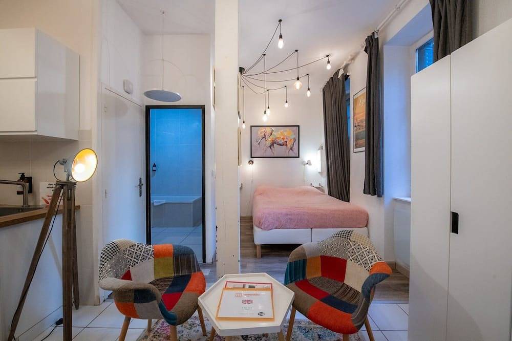 Entire apartment, Le Matisse - cosy studio with parking and terrace in Fourvière, Lyon