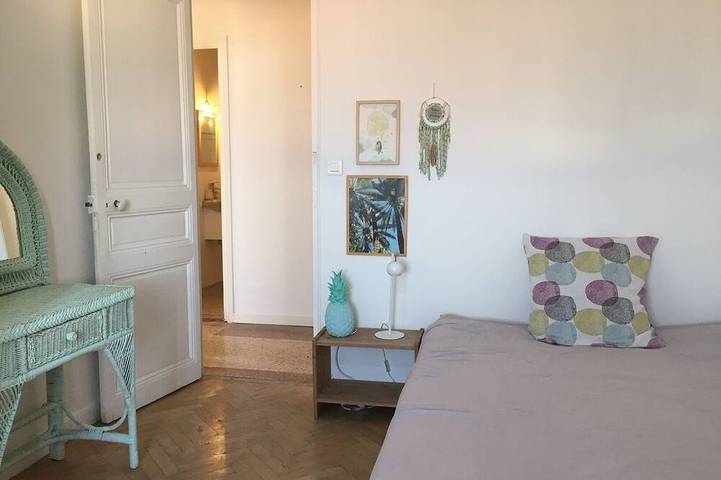 Charming apartment with sea view in a Nice villa in Niza, Costa mediterránea (Francia)