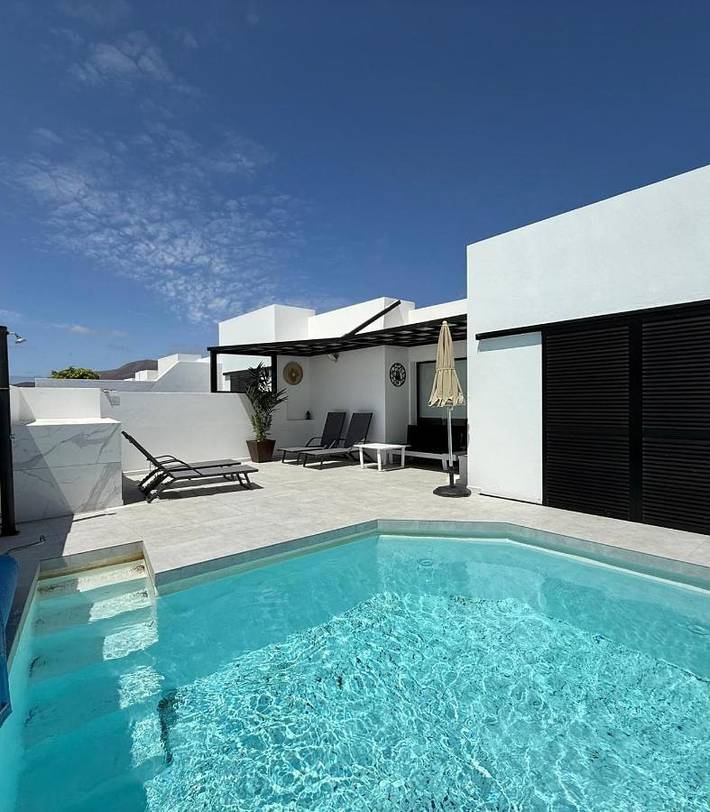 Chalet para 8 personas, con piscina y jardín, Se admiten mascotas en Lanzarote - 4