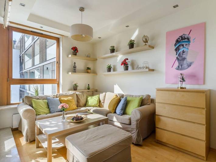 Apartament wakacyjny dla 6 osób, z Balkon/ taras i Balkon oraz Taras w Mazowsze