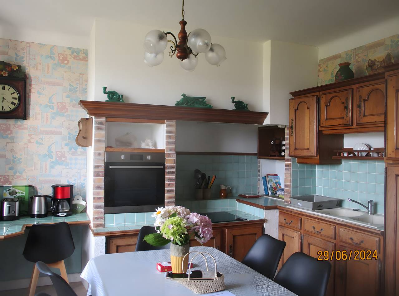 Ferienhaus mit atemberaubendem Meerblick, direkt am Strand in Pors Guyon, Lanmodez