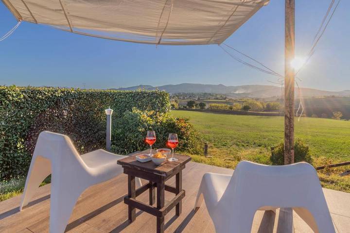 Location de vacances pour 18 personnes, avec piscine ainsi que vue et jardin à Cingoli - 2